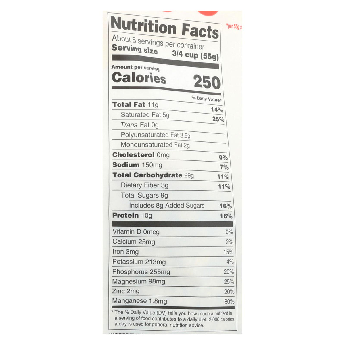 Manitoba Harvest - Granola Hemp Hny-oats - Case Of 6 - 10 Oz