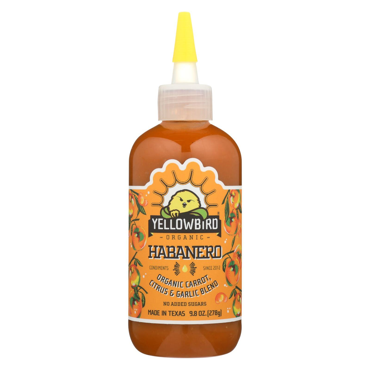 Yellowbird - Condiment Habanero - Case Of 6 - 9.8 Oz