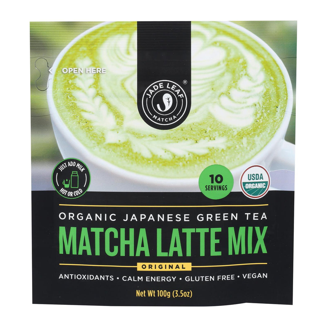 Jade Leaf Organics - Tea - Matcha Latte Mix - Case Of 8 - 0.7 Oz.