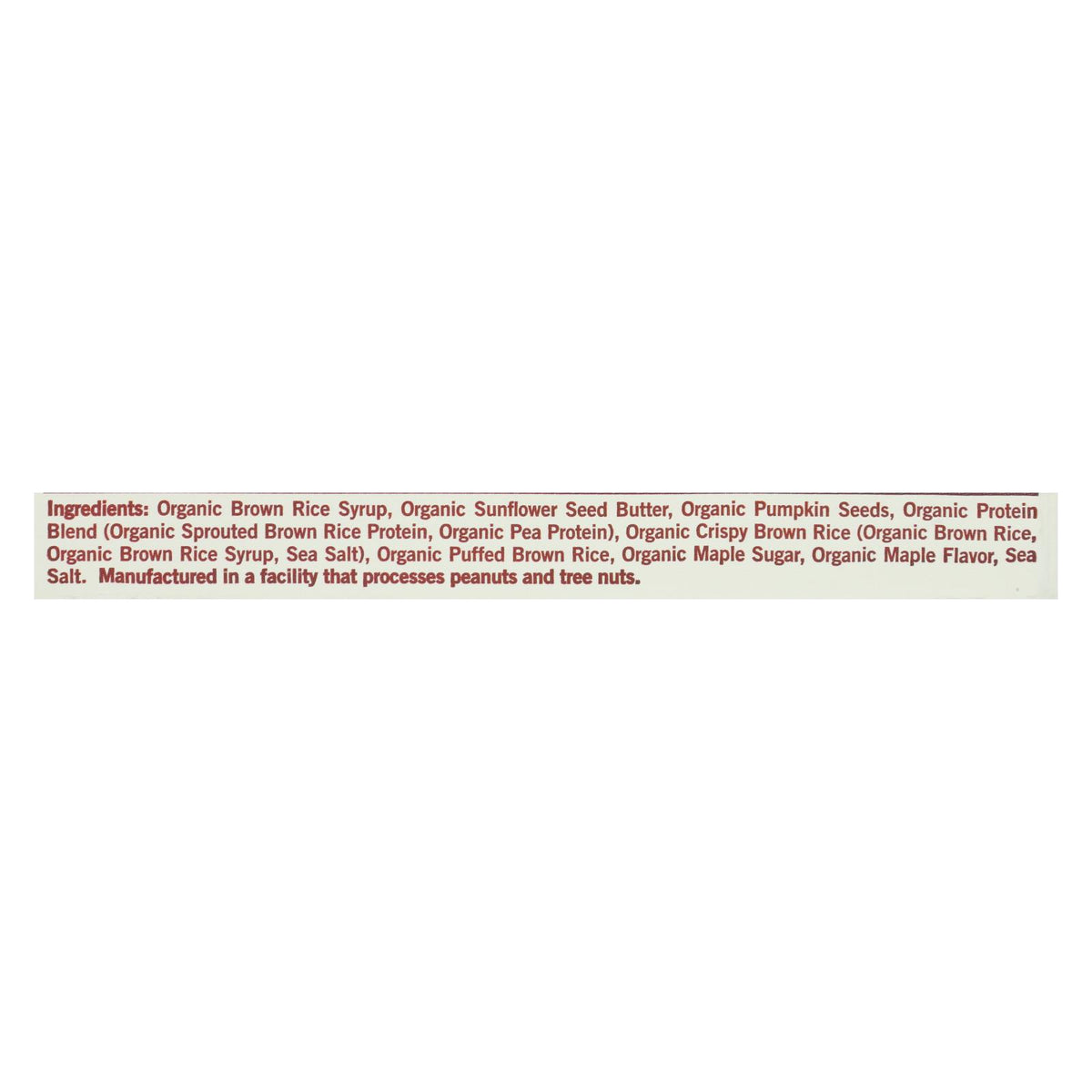 Gomacro - Bars Maple Sea Salt - Case Of 12 - 2.3 Oz
