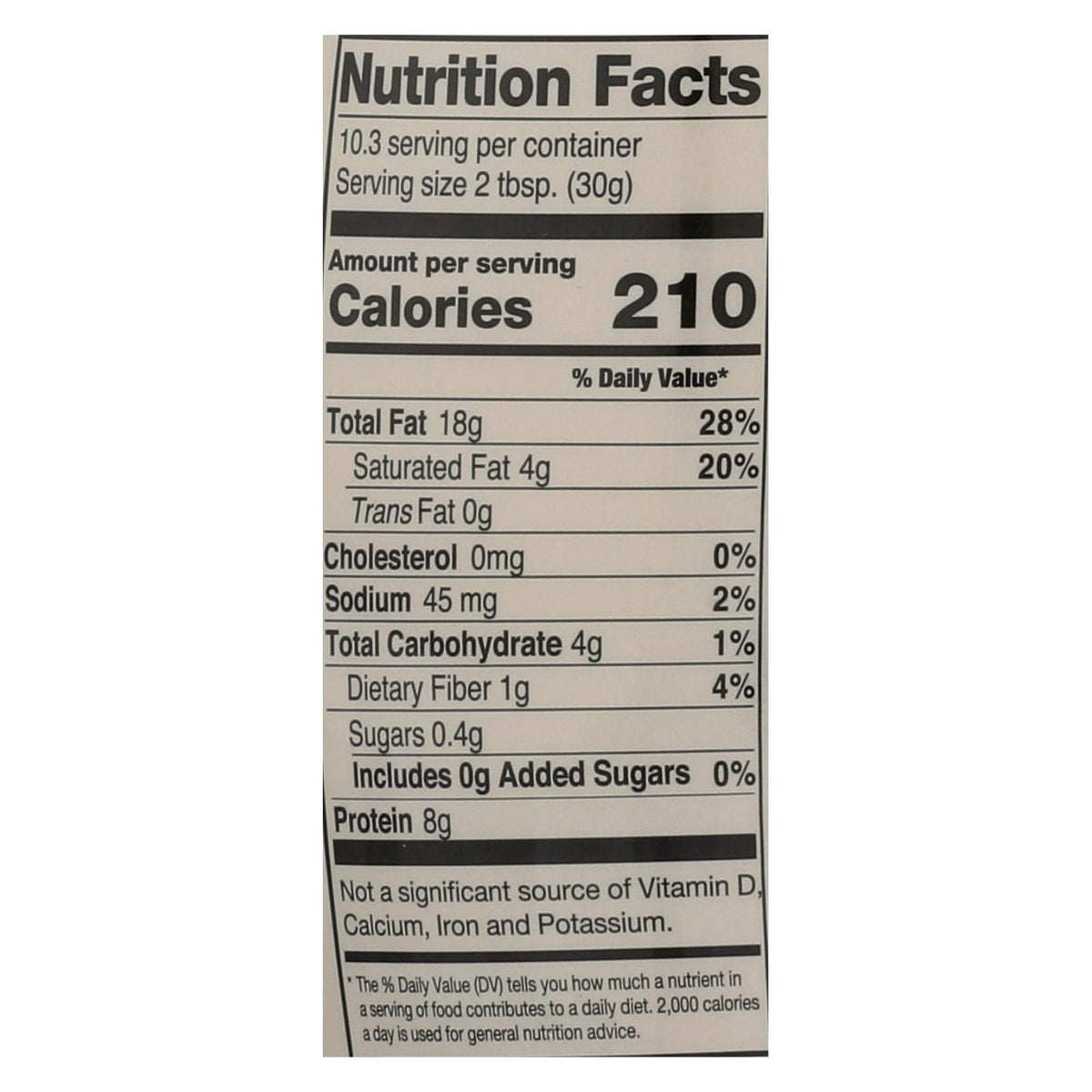 Mighty Sesame Company - Tahini Organic Fine Sesame - Case Of 8 - 10.9 Oz