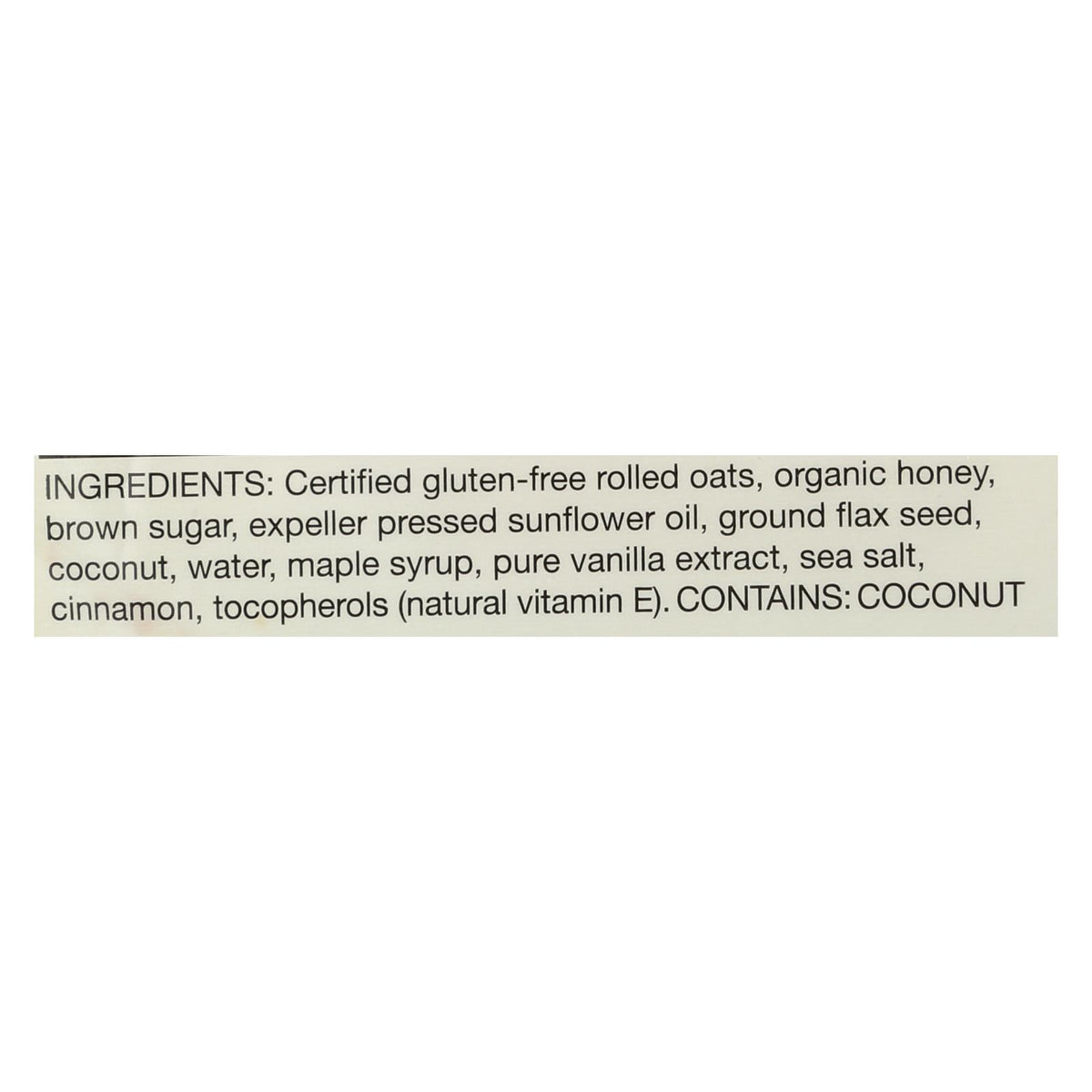 Jessica's Natural Foods Gluten Free Vanilla Maple Granola  - Case Of 12 - 11 Oz