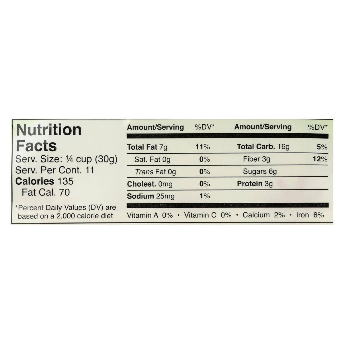 Jessica's Natural Foods Gluten Free Pecan Almond Granola  - Case Of 12 - 11 Oz