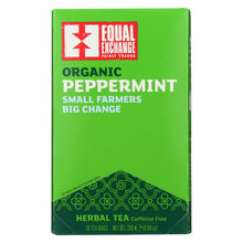 Equal Exchange Organic Peppermint Tea - Peppermint Tea - Case Of 6 - 20 Bags