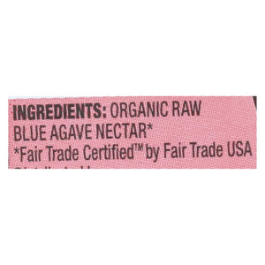 Wholesome Sweeteners Blue Agave - Organic - Raw - 11.75 Oz - Case Of 6