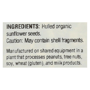 Woodstock Organic Sunflower Seeds - Hulled - Case Of 8 - 12 Oz.