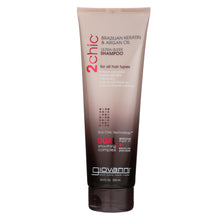 Giovanni 2chic Ultra-sleek Shampoo With Brazilian Keratin And Argan Oil - 8.5 Fl Oz