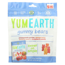 Yumearth Organics Organic Gummy Bear - Snack - Case Of 12 - 0.7 Oz.