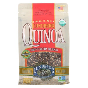 Lundberg Family Farms Organic Quinoa - Tri-color - Case Of 6 - 1 Lb.