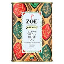 Zoe - Organic Extra Virgin Olive Oil - Case Of 6 - 25.5 Fl Oz.