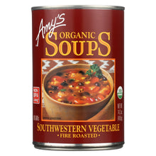 Amy's - Organic Fire Roasted Southwestern Vegetable Soup - Case Of 12 - 14.3 Oz