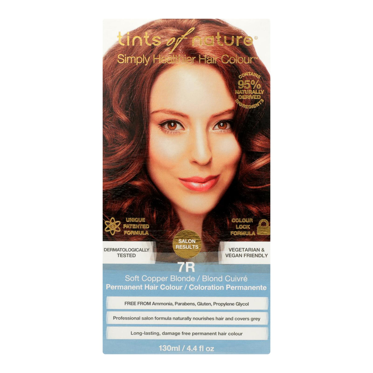 Tints Of Nature 7r Soft Copper Blonde Hair Color  - 1 Each - 4.4 Fz