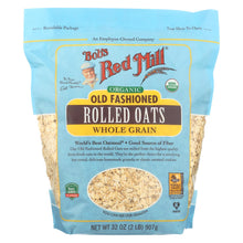 Bob's Red Mill - Oats - Organic Old Fashioned Rolled Oats - Case Of 4 - 32 Oz.