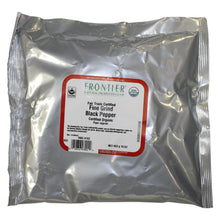 Frontier Herb Pepper - Organic - Fair Trade Certified - Black - Fine Grind - Bulk - 1 Lb