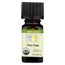 Aura Cacia - Organic Essential Oil - Clary Sage - .25 Oz