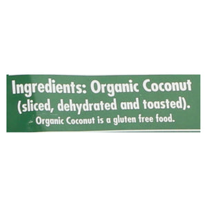 Let's Do Organics Toasted Coconut Flakes - Organic - Case Of 12 - 7 Oz.