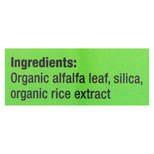 Pines International Alfalfa - Organic - Tablets - 500 Tablets