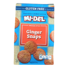 Midel Cookies - Ginger Snaps - Case Of 8 - 8 Oz