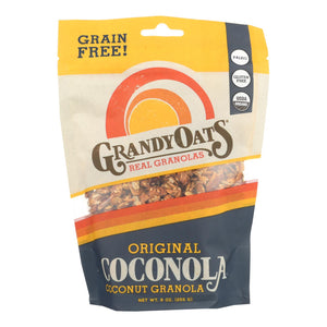 Grandy Oats Organic Granola - Original Coconola - Case Of 6 - 9 Oz