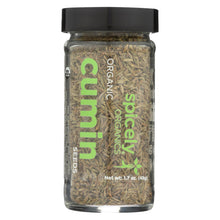 Spicely Organics - Organic Cumin Seeds - Whole - Case Of 3 - 1.7 Oz.