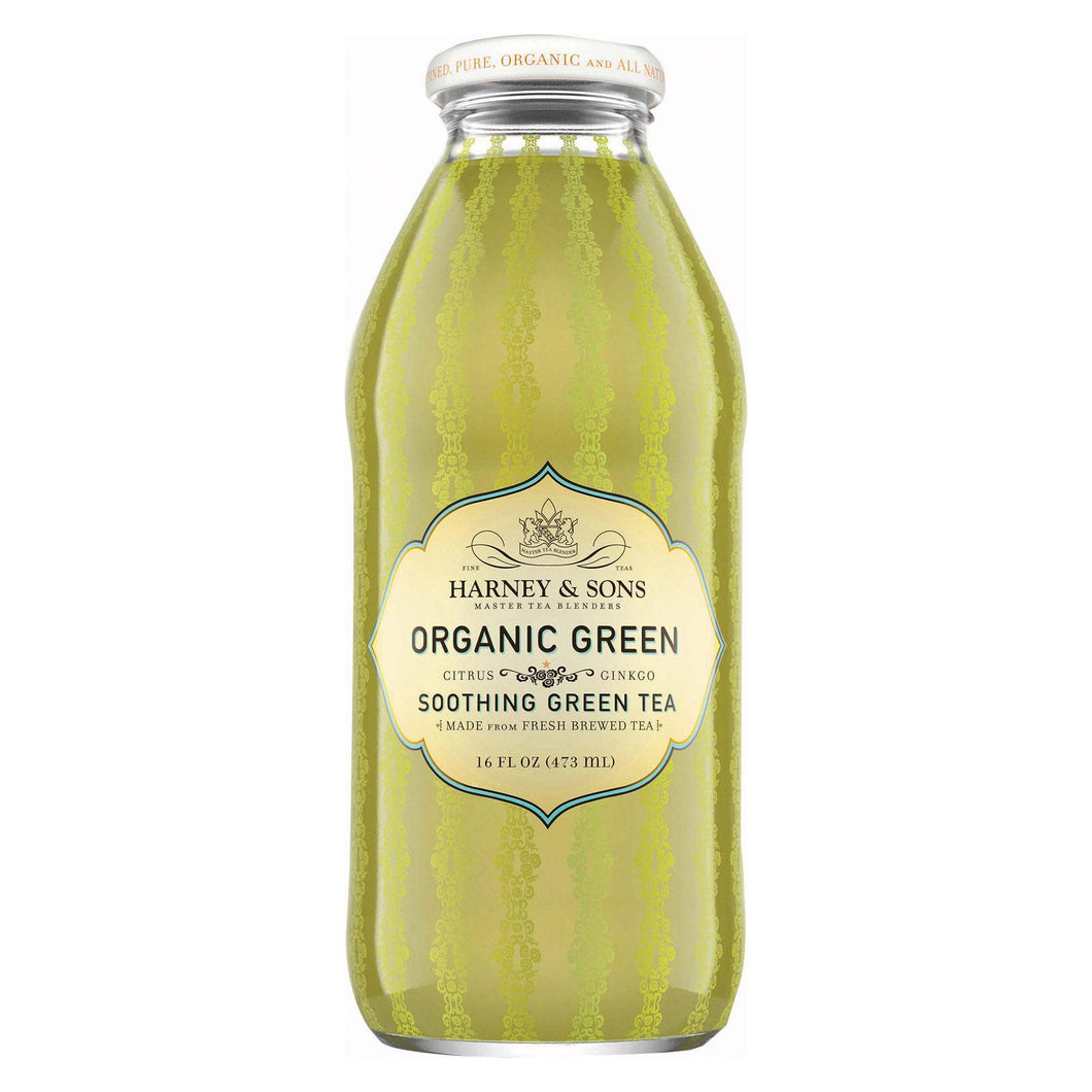 Harney And Sons Organic Green With Citrus And Ginkgo - Citrus And Ginkgo - Case Of 12 - 16 Oz.